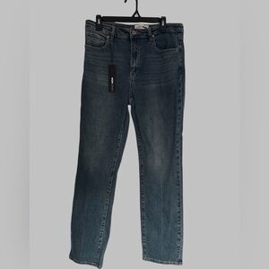 Fashion Nova Women’s 13 High Waist Blue Jeans NWT Inseam 33”